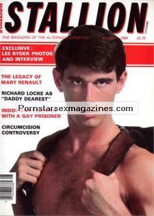 Stallion Gay Magazine August 1984 - Lee Ryder - RARE Number